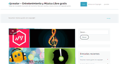 Desktop Screenshot of djcreator.net